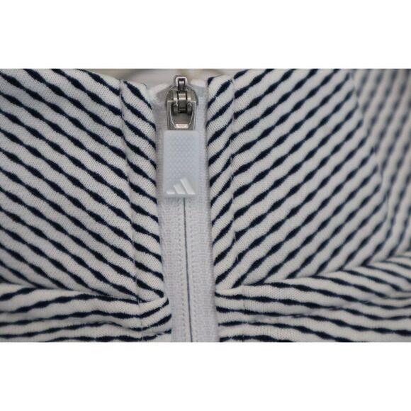 Adidas Golf JL5260 Men Sz XL White Standard Performance Printed 1/4-Zip Pullover - Picture 8 of 12
